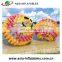 pretty color zorbing ball huge ball for grass game big size inflatable body zorb ball