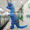 HI high quality water proof woven dacron 210cm professional adult dinosaur inflatable t-rex costume