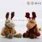 christmas holiday home decorative reindeer stuffed animals