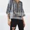 New Fashionable Patch Work Blouse Designs All Hot Sexy Women Blouse And Shirt for Ladies African Style