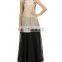 Beige Lengha with Golden Embroidery