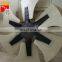 PC200-7 spare parts cooling fan assy excavator from Jining Qianyu company