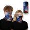 Wholesale Brilliant digital printing Seamless Face bandanas magic scarf neck gaiter for Dust OutdoorsSports