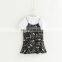 Cheap summer two piece kids clothing sets cute newborn clothing