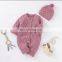 Knitted Baby Clothes Newborn Autumn Winter Baby Girl Romper Clothes With Hat Baby Jumpsuit