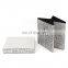 Customized Modern Fashionable Home Furniture Foiled Velvet foldable storage ottoman