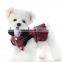 Red cotton fabric pet princess dress 2020 new design dog pet clothing clothes