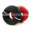 Copper core PV1-F pv solar cable 4mm Photovoltaic pv insulate wire cable electrical wire cable 4mm