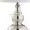 China classical calabash shape creative custom clean glass base cheap bedside lamps for office restaurant hotel