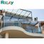 Rocky balcony laminated safety glass railing with spigot