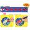 DIY Educational toy Color & Shape Hanging Sea Animal Sticker game