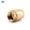 BT5002 brass foot valve brass non return valve 1 2 inch brass check valve