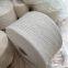 Ne10.5s Raw White Recycled Cotton Polyester Yarn for Socks Knitting Gloves Yarn