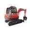 Mini excavator attachments telescopic boom main pump price crawler excavator digger mini excavator machine