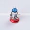 19mm Pattern 2NO 2NC Waterproof Stainless Steel mushroom Metal aluminum Latching Emergency STOP Push Button Switch Button Switch