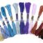 various 100 colors anchor threads cross stitch of 100% polyester for handmade