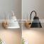 Nordic wooden wall lights modern bedside wall lamp