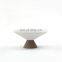 modern morandi color home decor wedding snake ceramic chocolate plate for fruit