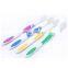custom logo toothbrush/cheap travel toothbrush with toothpaste inside