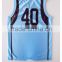 JiangSu Basketball Jersey Uniform Design Color Blue