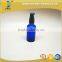 small glass bottles 50ml blue essential oil glass bottle
