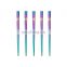 gold plated food grade multicolor sustainable sushi lightweight reusable korean chopsticks and spoon set