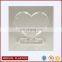 heart shaped magnetic acrylic wedding photo frame
