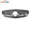 Diamond radiator front bumper mesh hood grille for Mercedes Benz C class W205 basic model 2015-2018