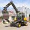 China Crawler Excavator Wheel Shovel Excavator