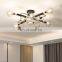 Nordic Glass LED Pendant Light Indoor Decoration Modern Design Chandelier Lamp For Bedroom Living Room