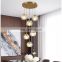 Luxury LED Pendant Light Indoor Crystal Lights New Design Ceiling Hanging Lights Modern Lamps For Home Living Room Holl Lobby