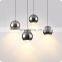 Modern Decor Pendant Lights Adjustable Aluminum Acrylic Atmosphere LED Chandeliers Simple Design Ceiling Hanging Lamp