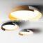Nordic Styles Circular Surface Mount Ceiling Lamp Acrylic LED Ceiling Light for Bedroom Kitchen Corridor