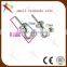 Curtain Tie Hold Back Hooks Ball End Chrome 1 Pair