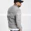 Cotton Polyester Sweat Shirt Winter Plus Size Sweat Shirt In Solid Color Oversized Sweatshirt Zipped Hoodie