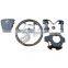 MAICTOP car interior accessories steering wheel for land cruiser fj200 lc200 2016