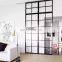 Grid Glass Commercial Aluminium Swing Patio Doors French Casement Doors