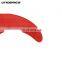 PA6+30%Fiber glass Red color 9 inch surf sup fins with screw big center fin for isup board, paddle boards