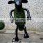 best price artificial milan animals shape grass topiary for theme park decoration wholesale