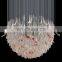 Modern Art Glass Decorative LED Chandelier Large Staircase Light Fixture for Villa Hotel Dining for Elegant Lighting