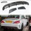 C117 CLA RZ Style Carbon Fiber Rear Diffuser Rear Bumper Lip Rear Splitter For Mercedes Benz C117 CLA