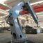 Compact Design, Safe and Reliable, Flexible and Versatile, Corrosion-Resistant 3 Tonnes 7 Metres Small Hydraulic Telescopic Folding Jib Marine Crane