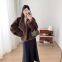 Winter's new short fur one-piece eco-friendly fur coat for women, imitation mink fur coat in Korean style, with a high-end and fashionable feel