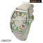 leather strap square unisex quartz teenage fashion watches