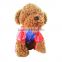 Dog Superman Raincoat with Waterproof Windcoat Material and Mesh Fabric Lining fit for Spring Summer and Early Autumn