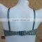 Nice blue young girl bra,flower printed women bra