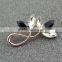 The New 2015 Leaf Shape Brooch Europe And The United States Process Both Men And Women Pin