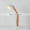 Metal lampshade reading lamp wood table lamp adjustable table lamp