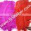 Dyed Ostrich Feather Large Red Craft Ostrich Feather Cheap Wedding Decorations