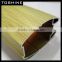 2014 Hot Sell Wood Color Shift Window Extrusion Aluminum Profile